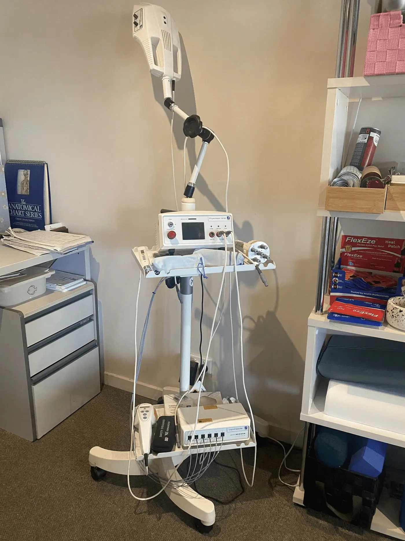 Low level laser therapy machine at Momentum Chiropractic Templestowe